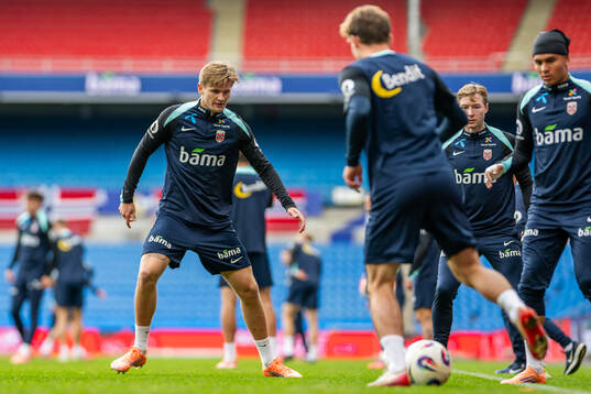 David Møller Wolfe of the Norwegian national football team
