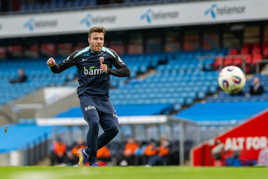 Fredrik André Bjørkan of the Norwegian national football