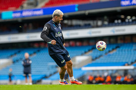 Aron Bizet Dønnum of the Norwegian national football team