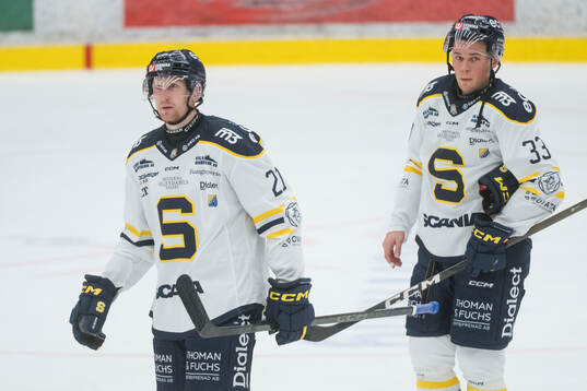 Södertäljes Filip Windlert och Måns Lindbäck deppar