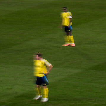 Viktor Gyökeres and Alexander Isak of Sweden