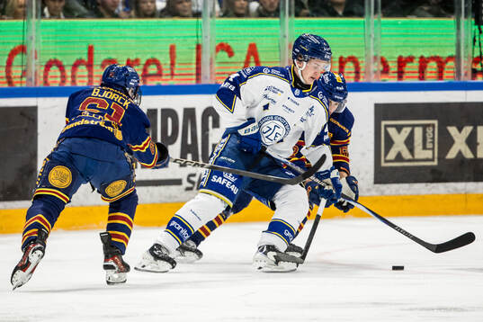 Leksands Tinus Luc Koblar och Djurgårdens Philip Holm