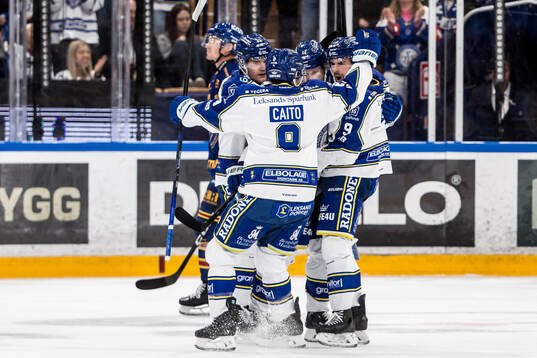 Leksands Gabriel Fortier jublar