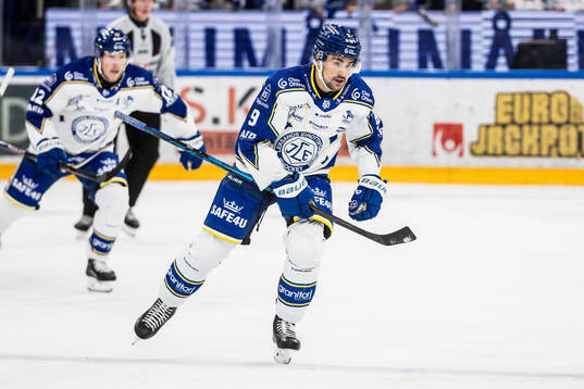 Leksands Gabriel Fortier jublar