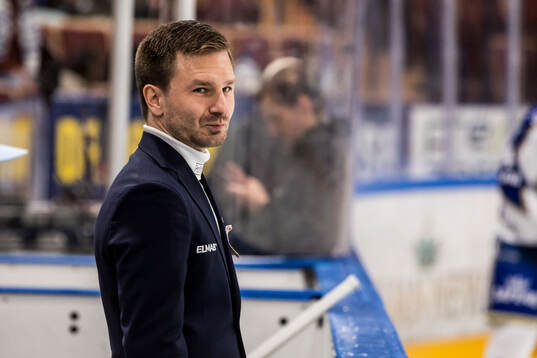 Leksands målvaktstränare Alexander Millner