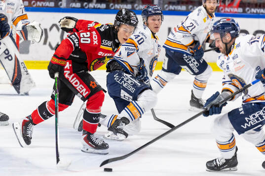 Luleås Casper Juustovaara Karlsson och Växjös Dennis