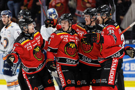 Luleås Isac Hedqvist jublar
