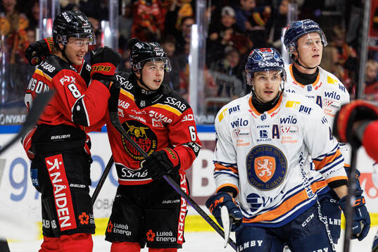 Växjös Keegan Lowe deppar