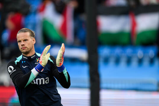 goalkeeper Ørjan Nyland of Norway