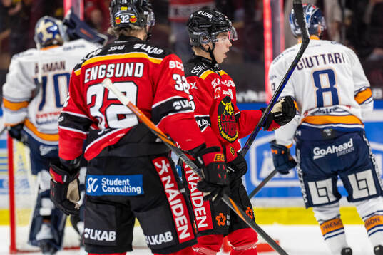 Luleås Isac Hedqvist jublar