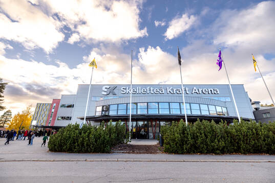 Skellefteå Kraft Arena exteriör