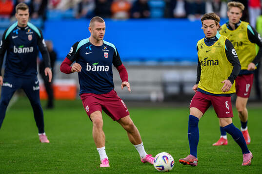Julian Ryerson and Patrick Berg of Norway