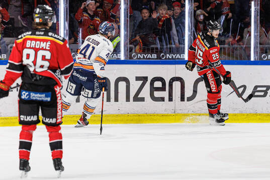 Luleås Filip Eriksson jublar