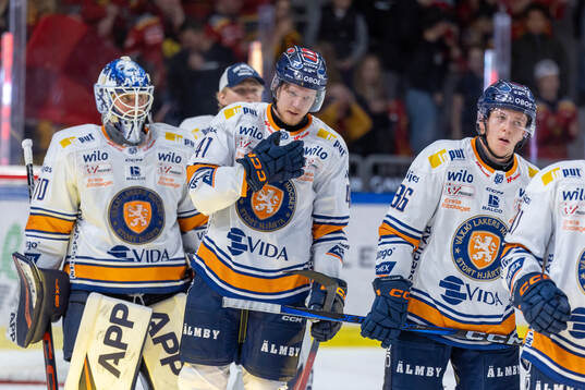Växjös Ludvig Nilsson och Elias Rosén deppar