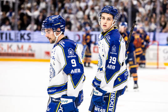 Leksands Gabriel Fortier och August Lissel deppar