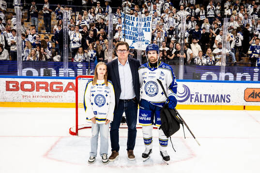 Leksands Oskar Lang utsedd till matchens lirare av dagens