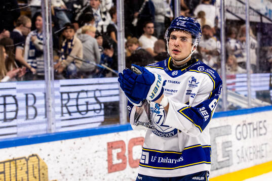 Leksands Alexander Lundqvist utsedd till matchens krigare