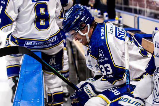 Leksands Olle Strandell deppar