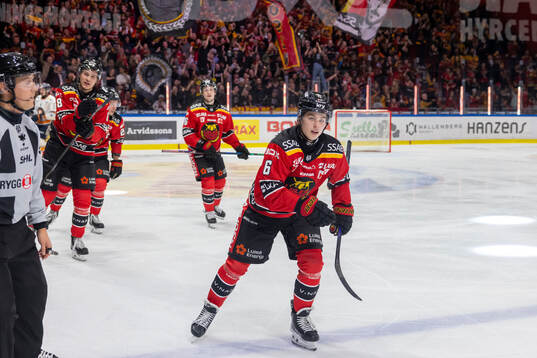 Luleås Isac Hedqvist jublar