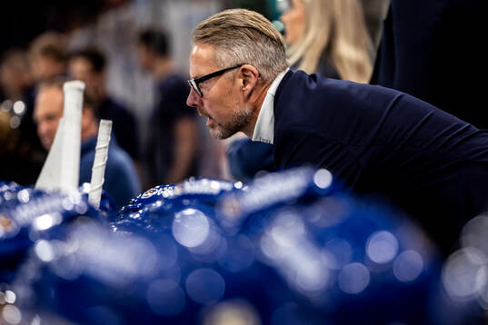 Leksands tränare Johan Hedberg