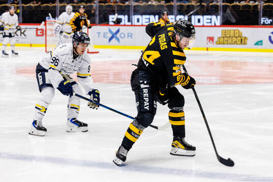 HV71s Nikola Pasic och Skellefteås Jonathan Pudas