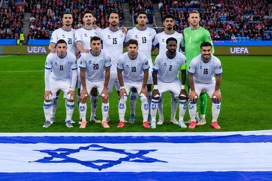 The starting eleven of Israel