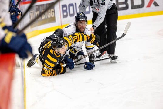 Skellefteås Victor Laz och HV71s Joona Luoto