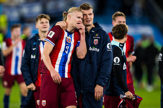 Erling Braut Haaland and Alexander Sørloth