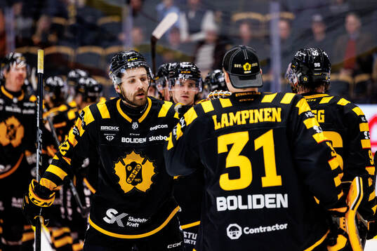 Skellefteås spelare jublar