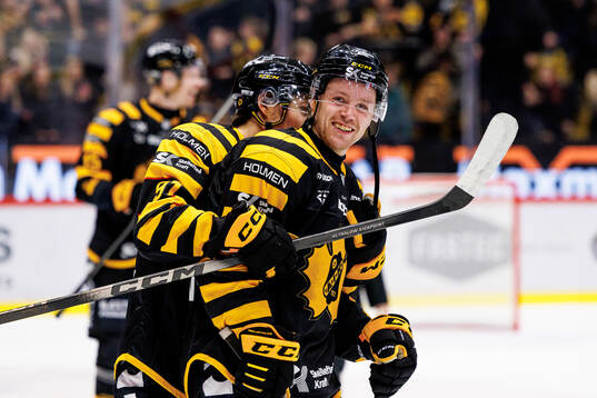 Skellefteås spelare jublar
