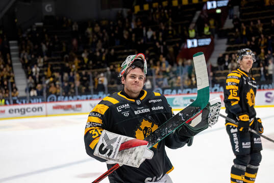 Skellefteås målvakt Strauss Mann