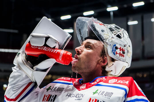 Timrås målvakt Jacob Johansson