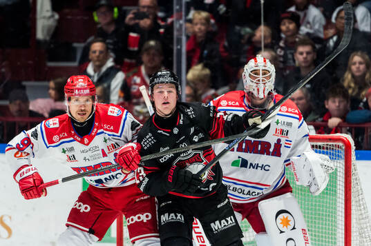 Malmö Redhawks Petter Vesterheim och Timrås Didrik