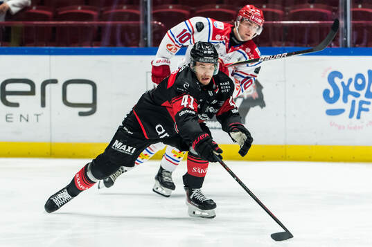 Malmö Redhawks Joseph Berger och Timrås David Lilja