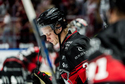 Malmö Redhawks Joona Ikonen deppar
