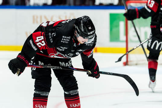 Malmö Redhawks Robin Salo deppar