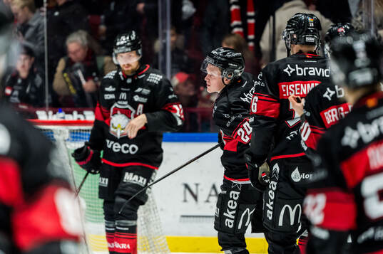 Malmö Redhawks Filip Björkman deppar