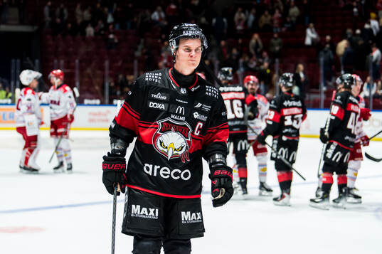 Malmö Redhawks Fredrik Händemark deppar