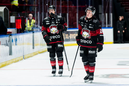 Malmö Redhawks Filip Björkman deppar