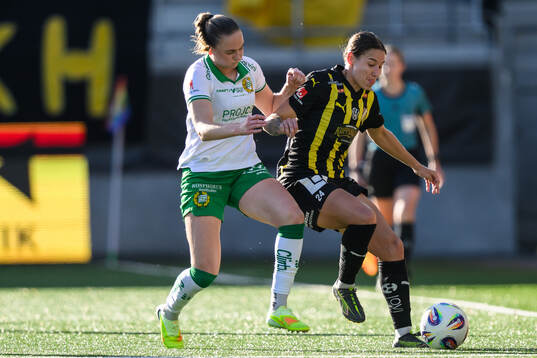 Hammarbys Vilde Hasund och Häckens Tabby Tindell