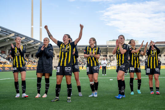under fotbollsmatchen i Damallsvenskan mellan Häcken och