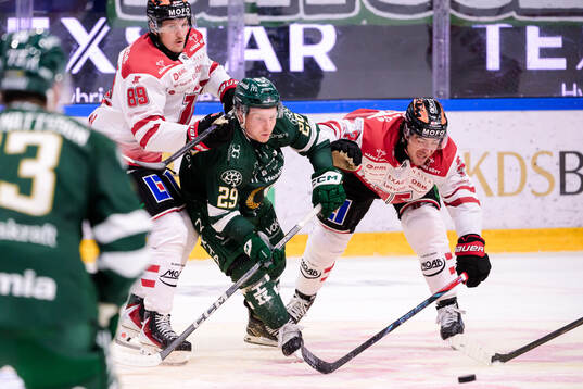 Örebros Patrik Karlkvist och Luke Martin