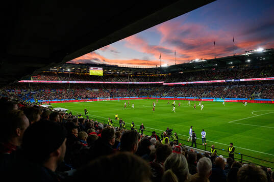 General view of Ullevaal Stadium
