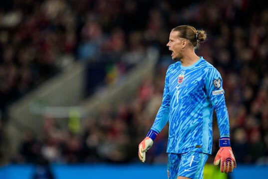 Goalkeeper Ørjan Nyland of Norway