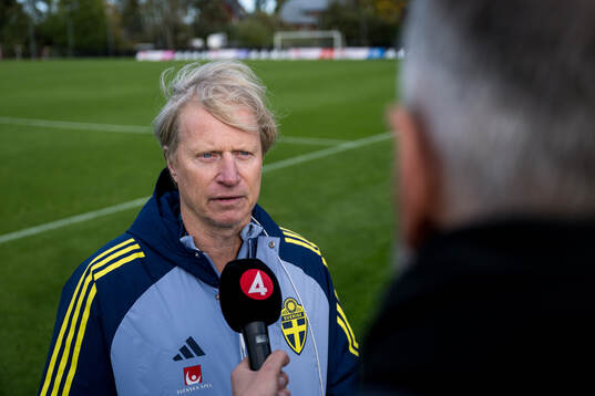 head of delegation Stefan Pettersson of the Swedish men's