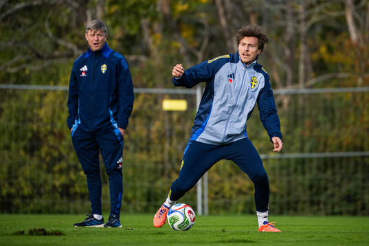 Victor Nilsson Lindelöf of the Swedish men's national