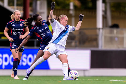 Rosengårds Anam Imo och Djurgårdens Therese Åsland