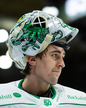 Rögles målvakt Arvid Holm