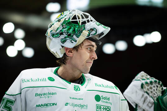 Rögles målvakt Arvid Holm
