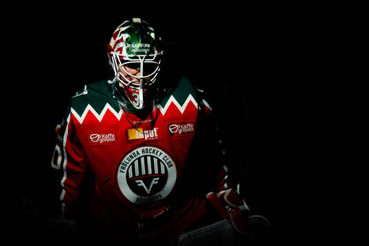 Frölundas målvakt Tobias Normann